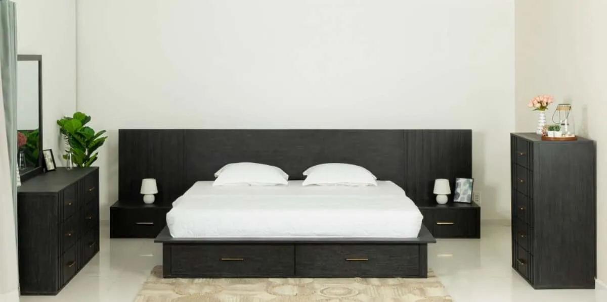 Zavior Manchester Platform Storage Bed Set