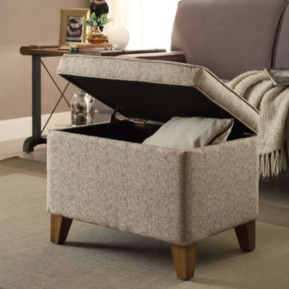 Square Hassel Storage Ottoman – furniture