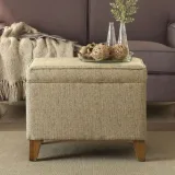 Square Hassel Storage Ottoman – furniture thumbnail 1