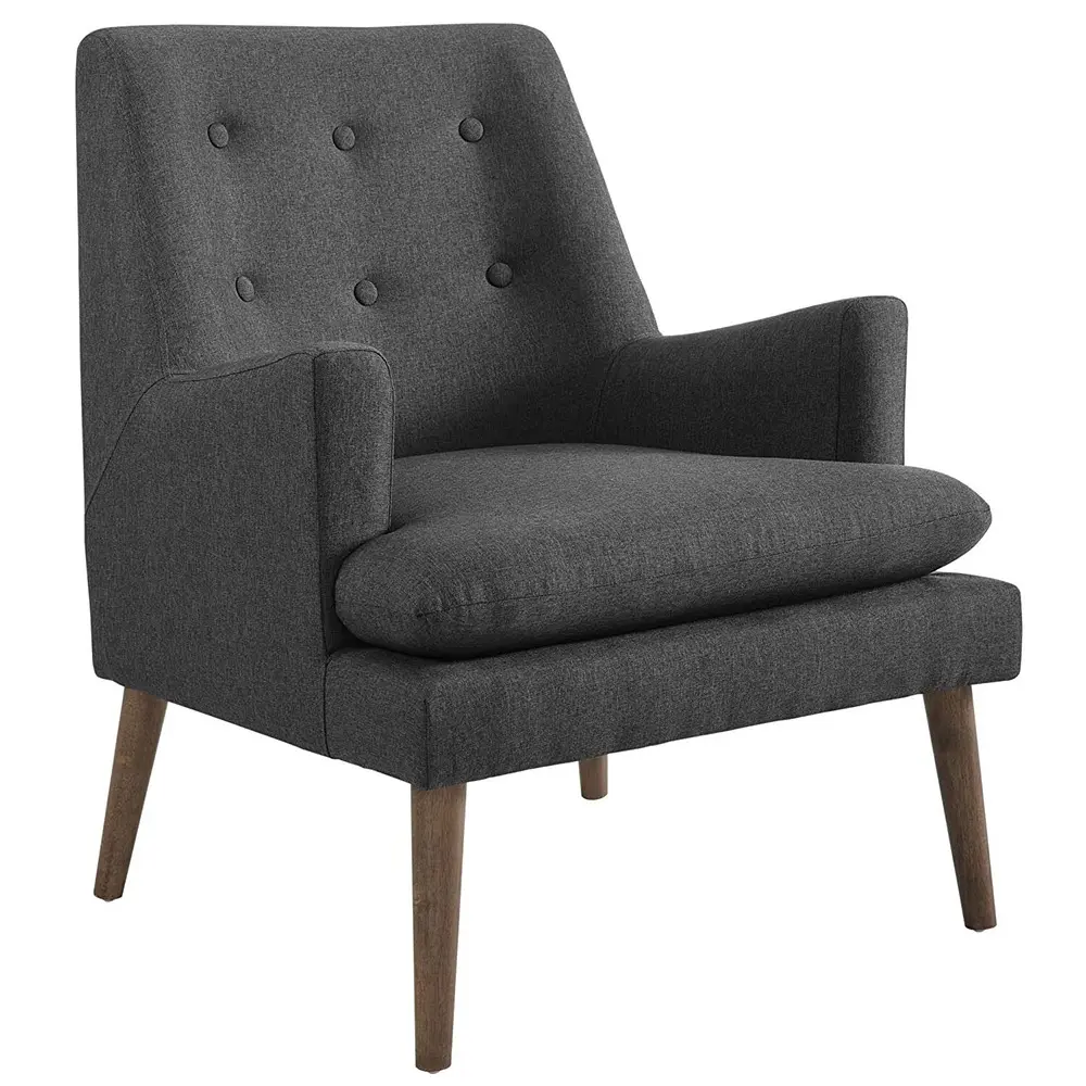 Leisure Upholstered Lounge Chair in Beige – furniture