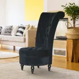 Orchid High Back Tufted Accent Chair – furniture