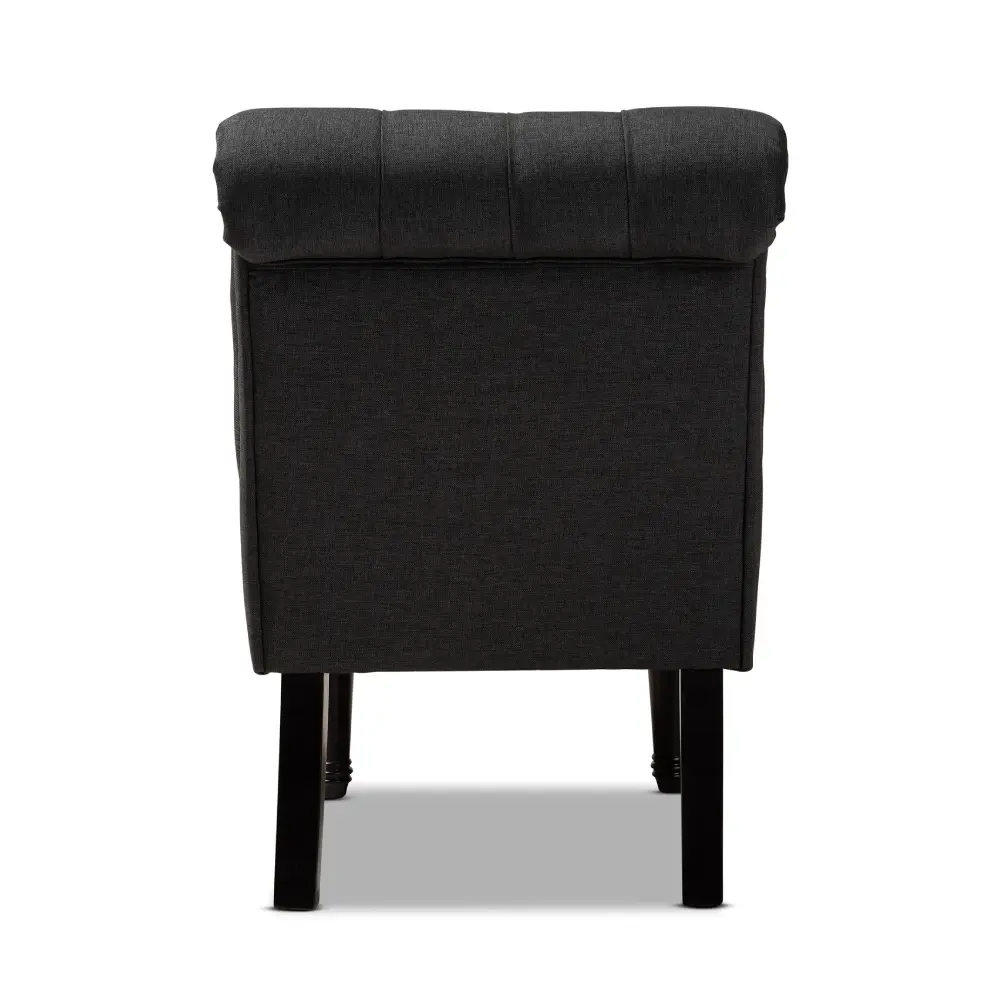Fabric Upholstered Wood Accent Chair – furniture