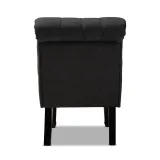 Fabric Upholstered Wood Accent Chair – furniture thumbnail 2