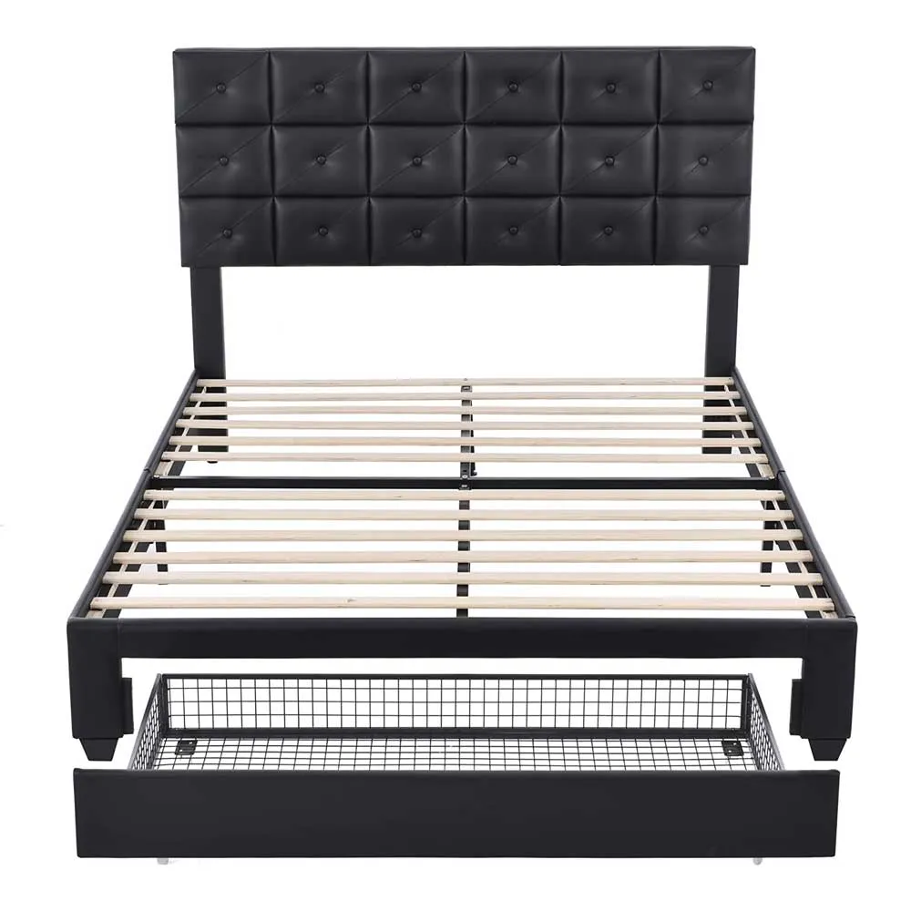 Zavior Platform Bed with Nightstands
