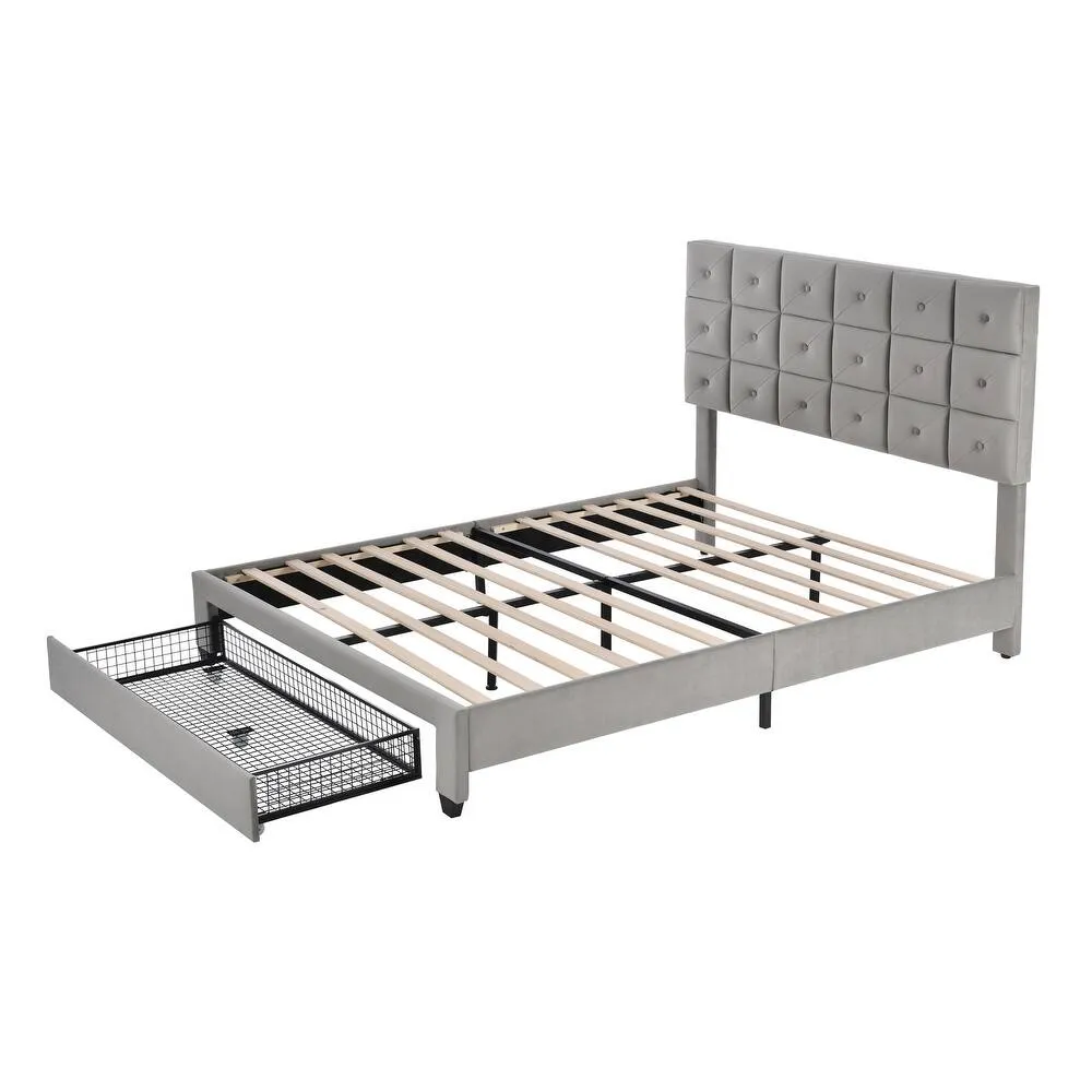 Zavior Platform Bed with Nightstands
