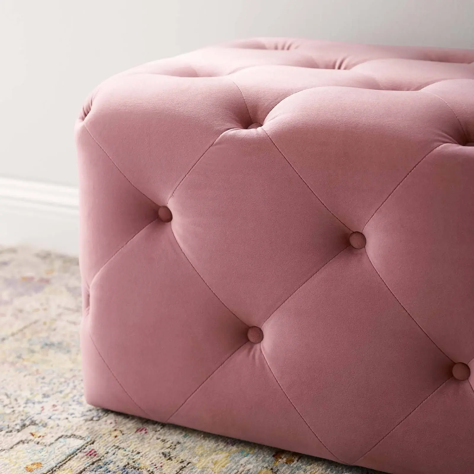 Anthem Button Tufted Entryway Bench – furniture