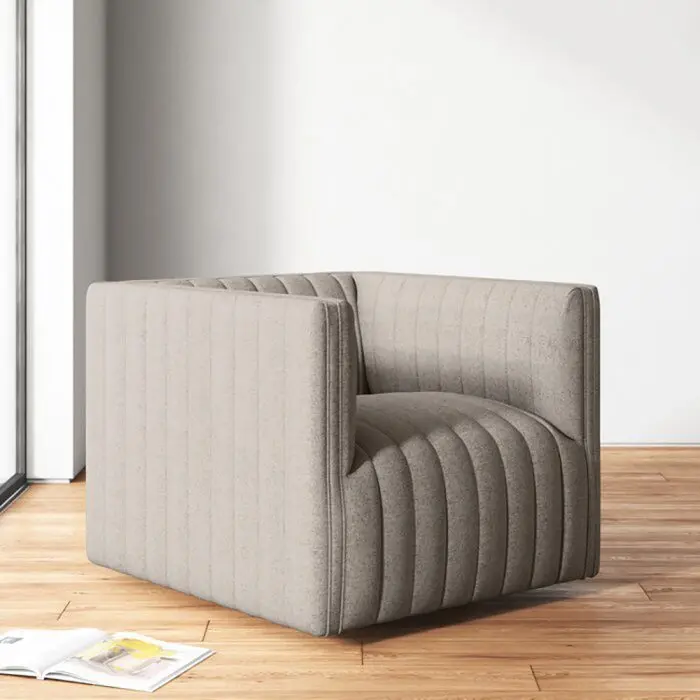 Channel Tufted Armchair – furniture