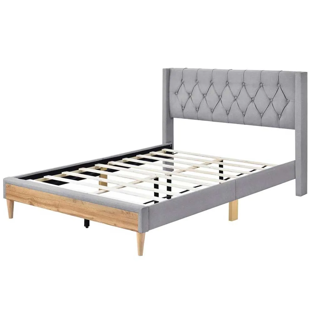 Zavior Platform Bed with Nightstands & Bench