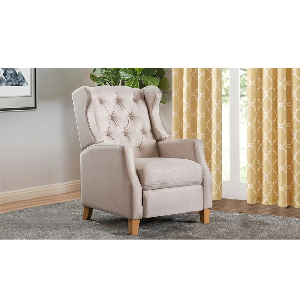 Fabric Tufted Club Chair – furniture