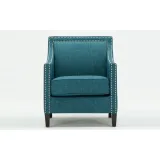 Tanner Teal Accent Chair – furniture thumbnail 2