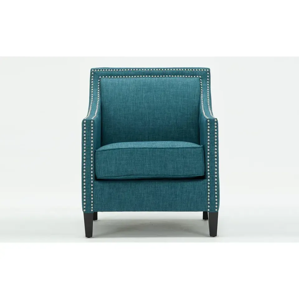 Tanner Teal Accent Chair – furniture - product image 2