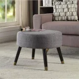 Wide Oval Cocktail Ottoman – furniture thumbnail 6
