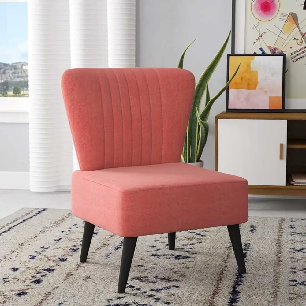 Velvet Upholstered Accent Chair – furniture