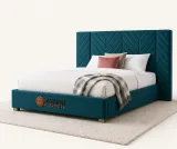 Zavior Premium Wall Panel Headboard Bed thumbnail 1