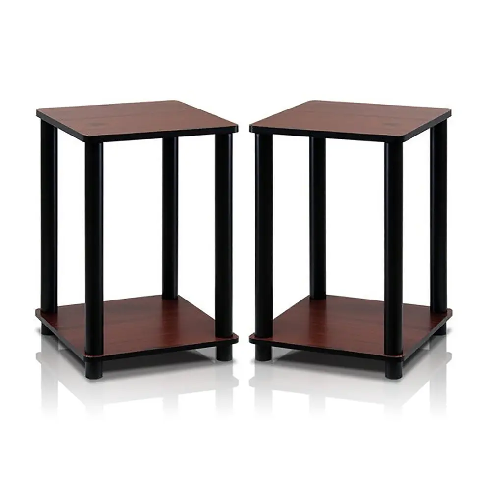 Set of 2 Wooden End Tables – furniture