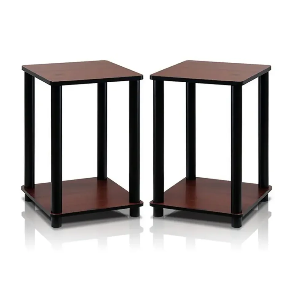 Set of 2 Wooden End Tables – furniture - product image 2