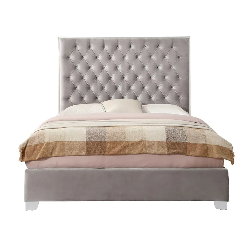 Zavior Shriner Tufted Low Profile Bed