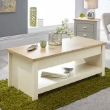 vintage Center Table with Storage – furniture thumbnail 2