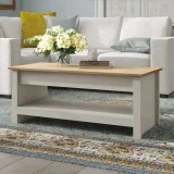 vintage Center Table with Storage – furniture thumbnail 4