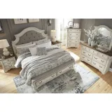Zavior Realyn Chipped White Storage Bed thumbnail 2