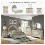 Zavior Realyn Chipped White Storage Bed thumbnail 5
