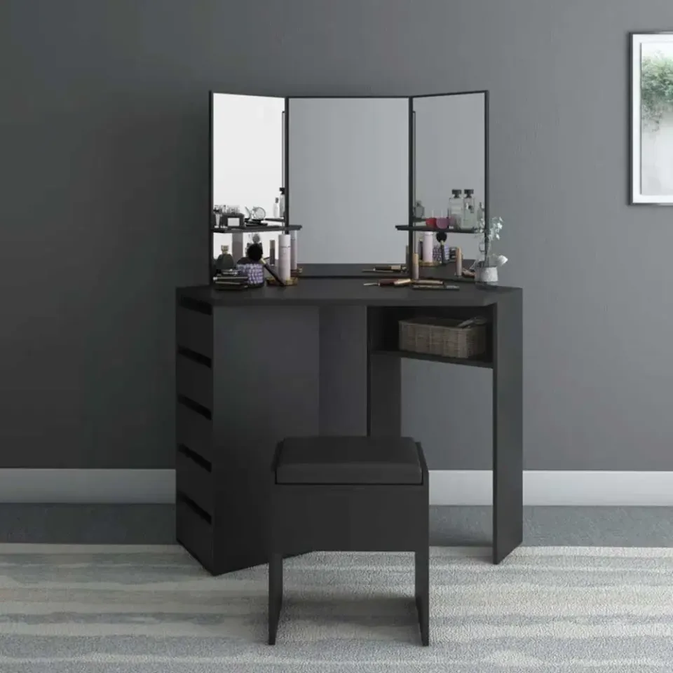 Jion Mirrored Dressing Table – furniture - product image 1