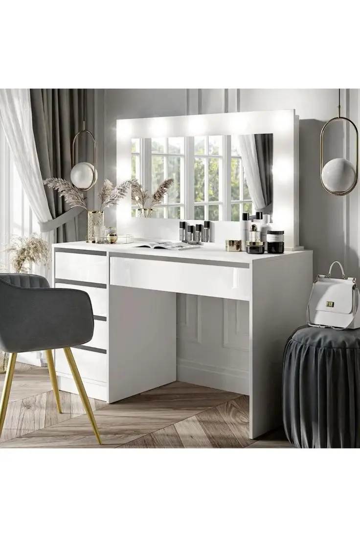 Zaviour Furniture elegance dresser with mirror – furniture