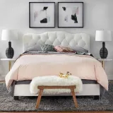 Zavior Tessa Tufted Upholstered Bed thumbnail 6