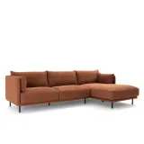 2 Piece Sectional Sofa – Modern Deep Seat Corner Sofa thumbnail 4