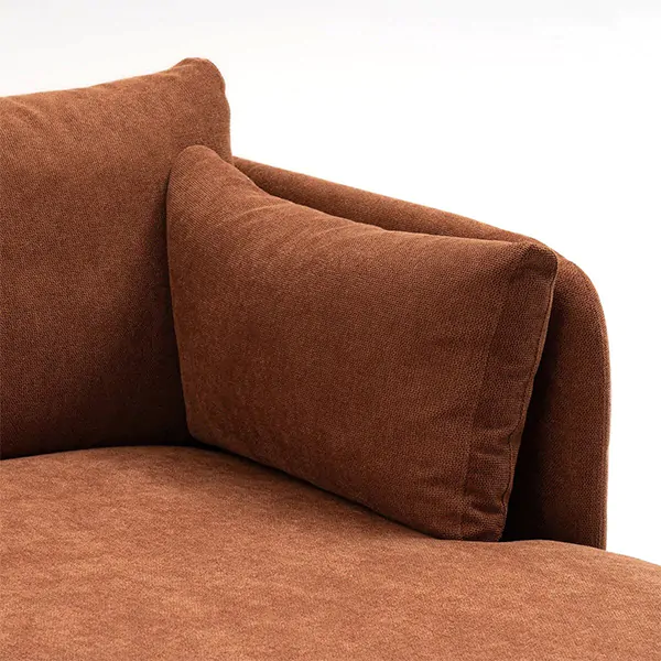 2 Piece Sectional Sofa – Modern Deep Seat Corner Sofa - product image 3