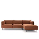 2 Piece Sectional Sofa – Modern Deep Seat Corner Sofa thumbnail 5
