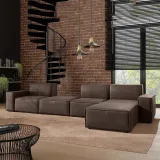5 Pieces Modular Sofa – Modern Corner Sectional Sofa thumbnail 3