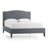 Zavior Camelback Upholstered Fabric Bed thumbnail 7