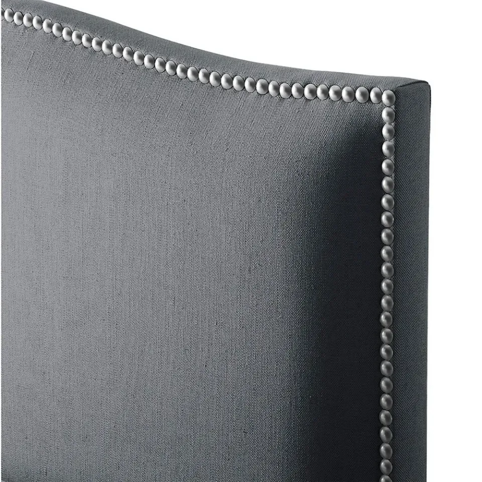 Zavior Camelback Upholstered Fabric Bed - product image 2