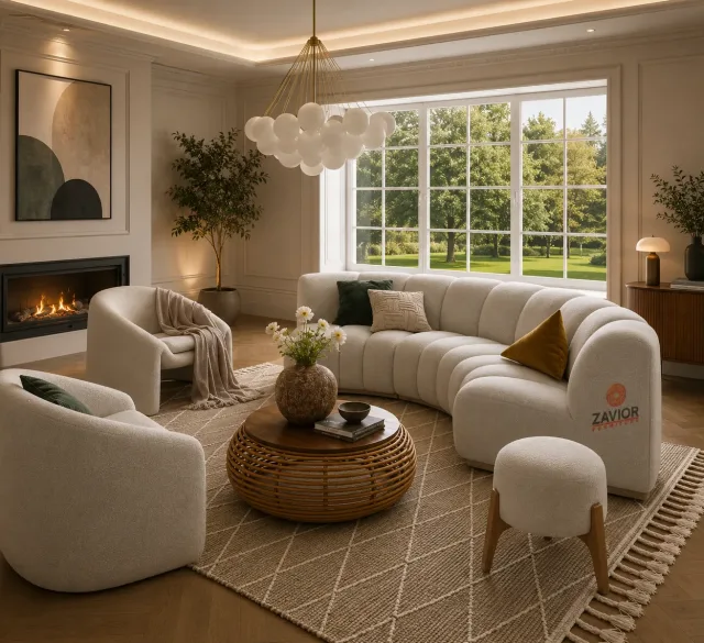 Generous Sectional Sofa