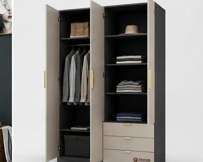 Blend 4 Door Wardrobe - product image 2
