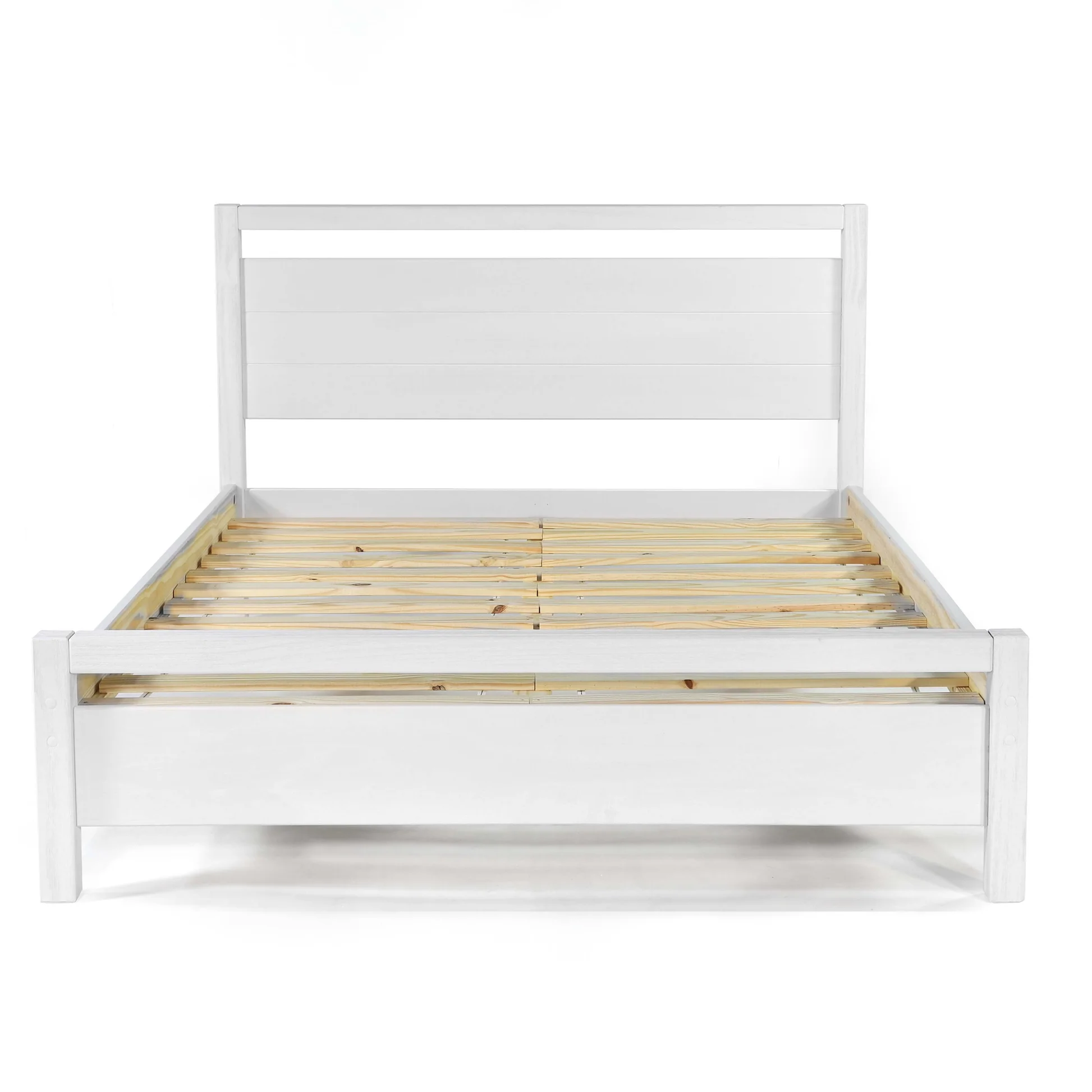 Zavior Solid Wood Loft Platform Bed