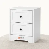 Zavior Cuscute Nightstand Storage Side End Cabinet thumbnail 1