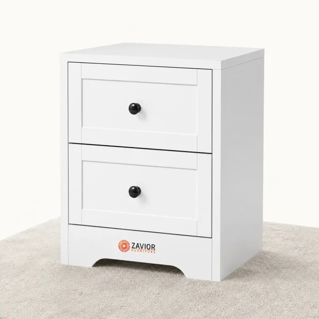 Zavior Cuscute Nightstand Storage Side End Cabinet