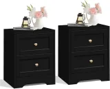 Zavior Cuscute Nightstand Storage Side End Cabinet thumbnail 8