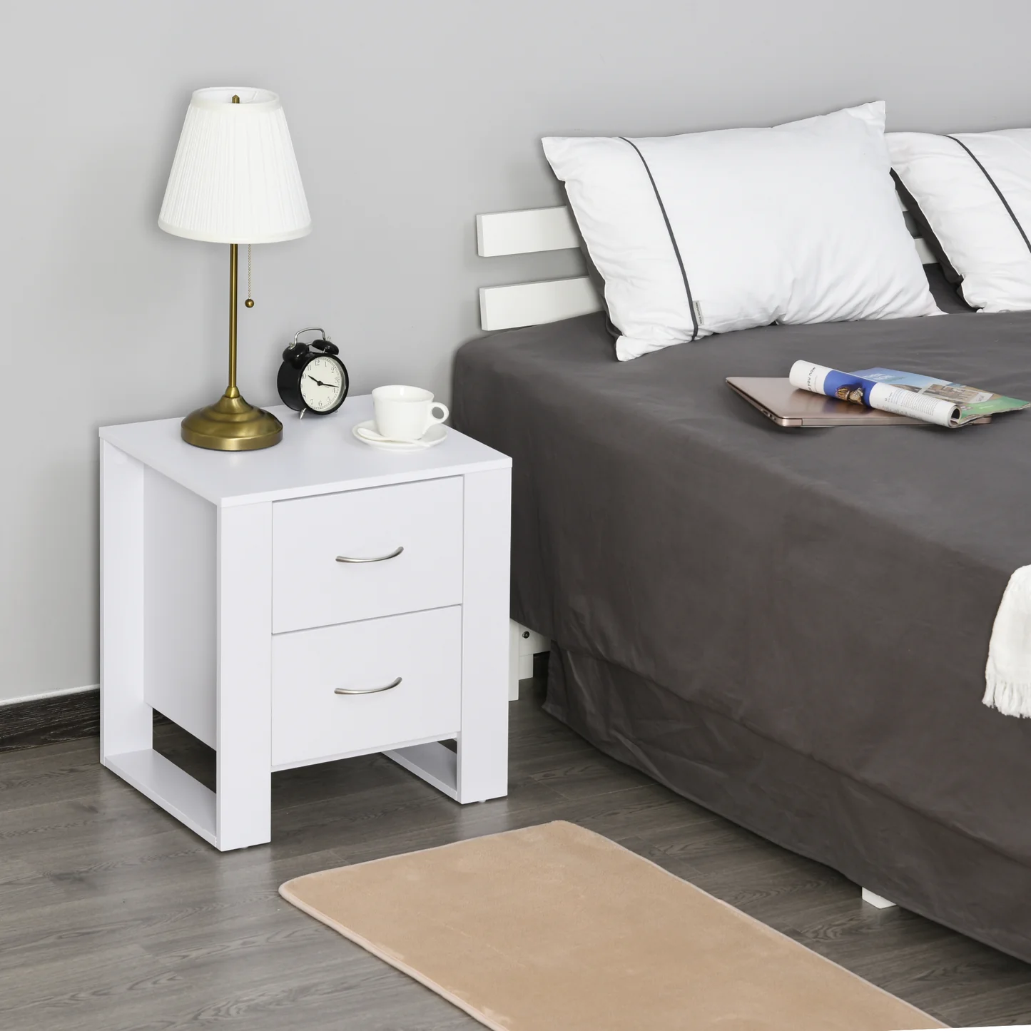 Zavior Hopkint Manufactured Wood Nightstand
