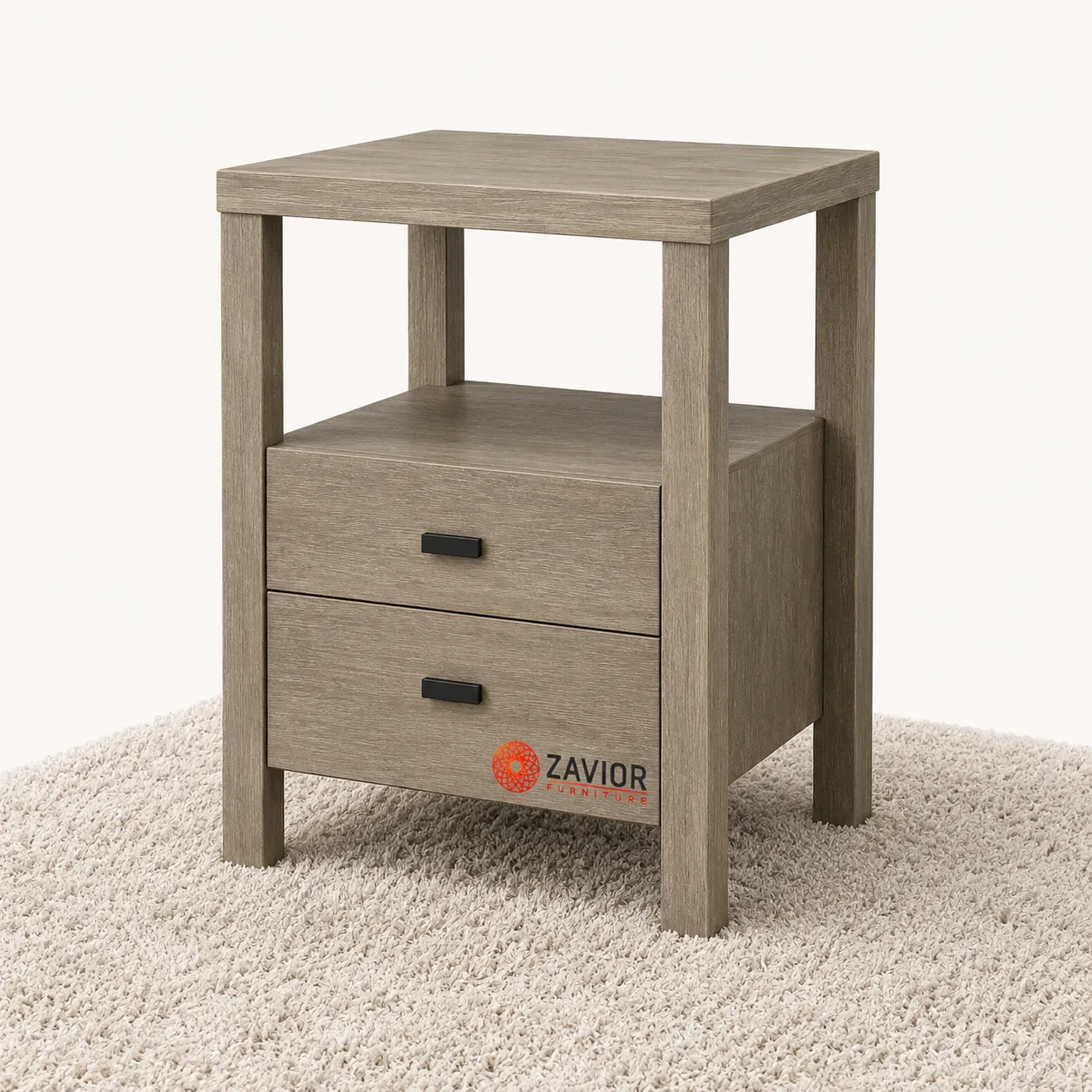 Zavior Leflore MDF Drawer End Table