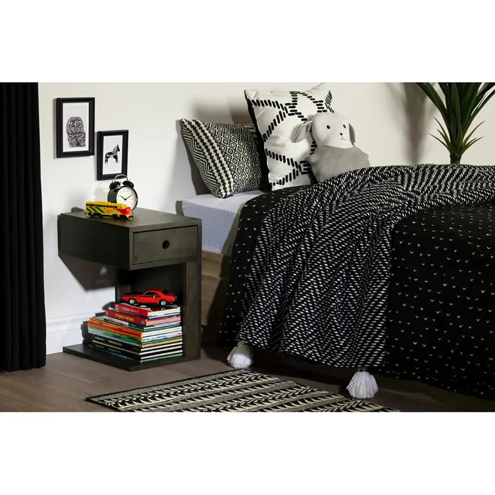 Zavior Sweedi 1 Drawer Nightstand