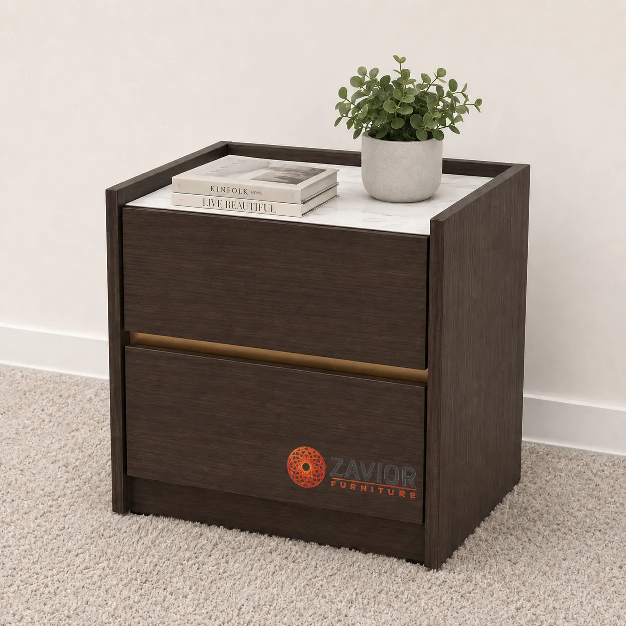 Zavior Walker Modern and Contemporary Nightstand