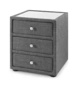 Zavior Sorento 3 Drawers Night Stand thumbnail 3