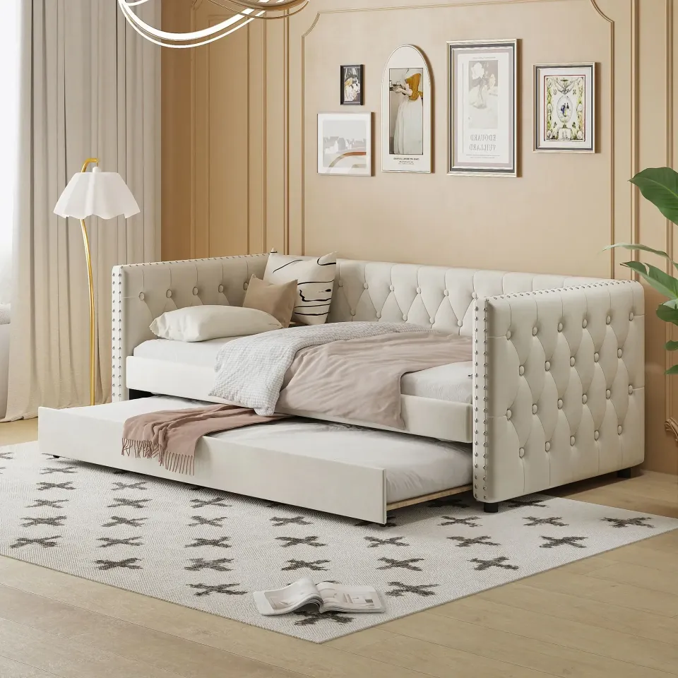Cherry Wood Bedroom Set with Storage Units in Dubai | Zavior - product image 2