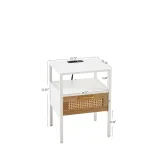 Zavior Chichoice Rattan Nightstand Set of 2 with Drawer thumbnail 8