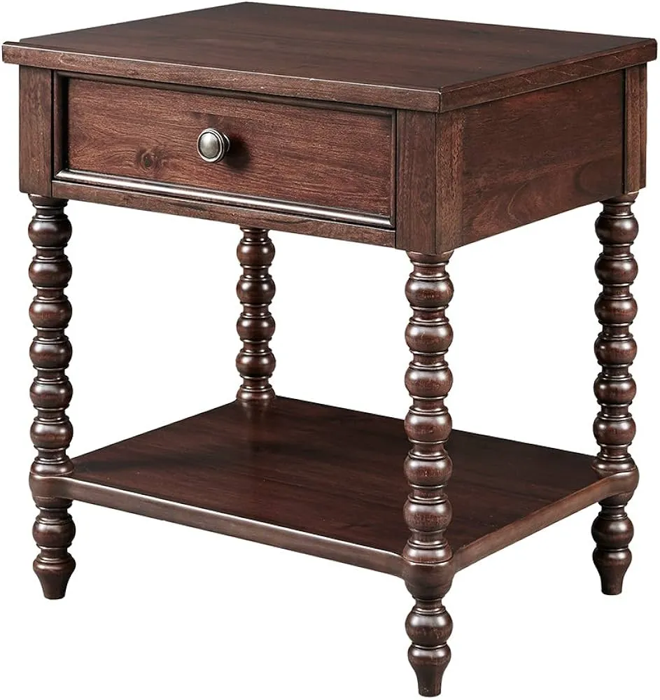 Zavior Beckett Brown Nightstand