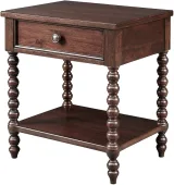 Zavior Beckett Brown Nightstand thumbnail 2