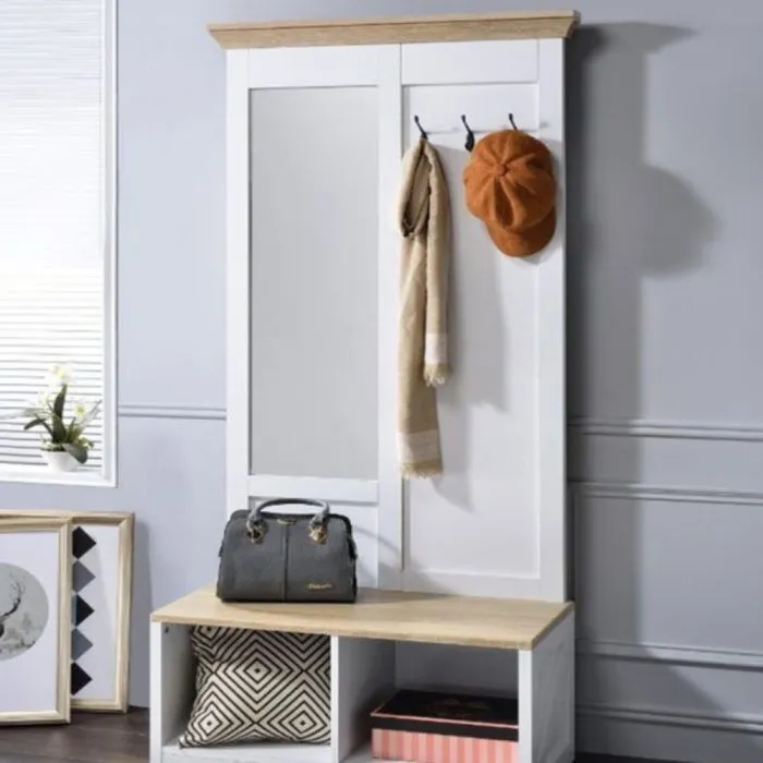 Hall Tree with Bench and Shoe Storage - product image 2